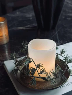 LED Bloklys med timer