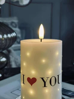 LED Bloklys TWINKLE - Love