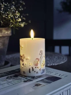 LED Bloklys Twinkle flora