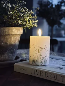 LED Bloklys Twinkle wild flora