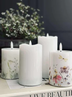 LED Bloklys Twinkle wild flora