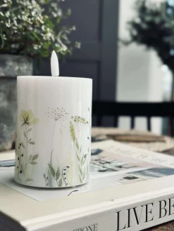 LED Bloklys Twinkle wild flora