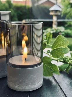LED GREY Cylinder Sæt med 3 stk - Godkendt til Inde