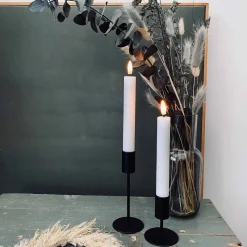 LED Kronelys 2 stk Hvid – 18cm