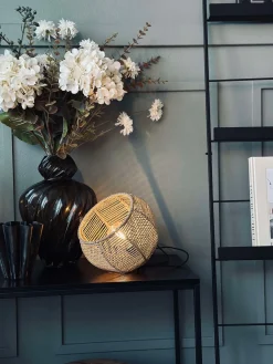 LED lampe til batterier m. Timerfunktion