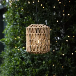 LED lampe til batterier m. Timerfunktion