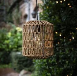 LED lampe til batterier m. Timerfunktion