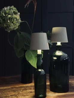 LED lampe til vinflaske - Creme MIX