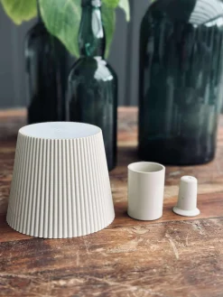 LED lampe til vinflaske - Creme MIX