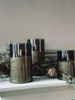 LED Lys ALMA 3 stk m. fjernbetjening