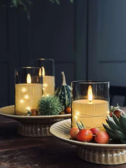 LED Lys ALMA 3 stk m. fjernbetjening