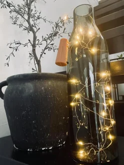 LED Lyskæde med prop (75 cm)