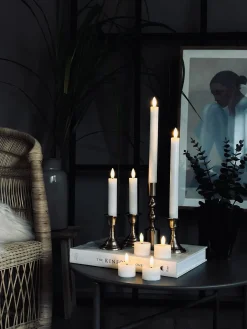 LED Lyspakke med 8 dele - Hvid