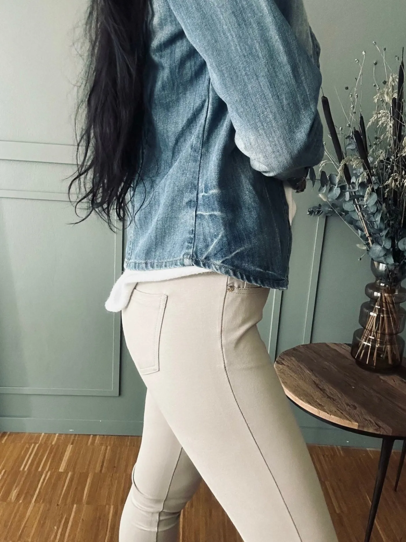 Leggings Plus size 38-50 Beige