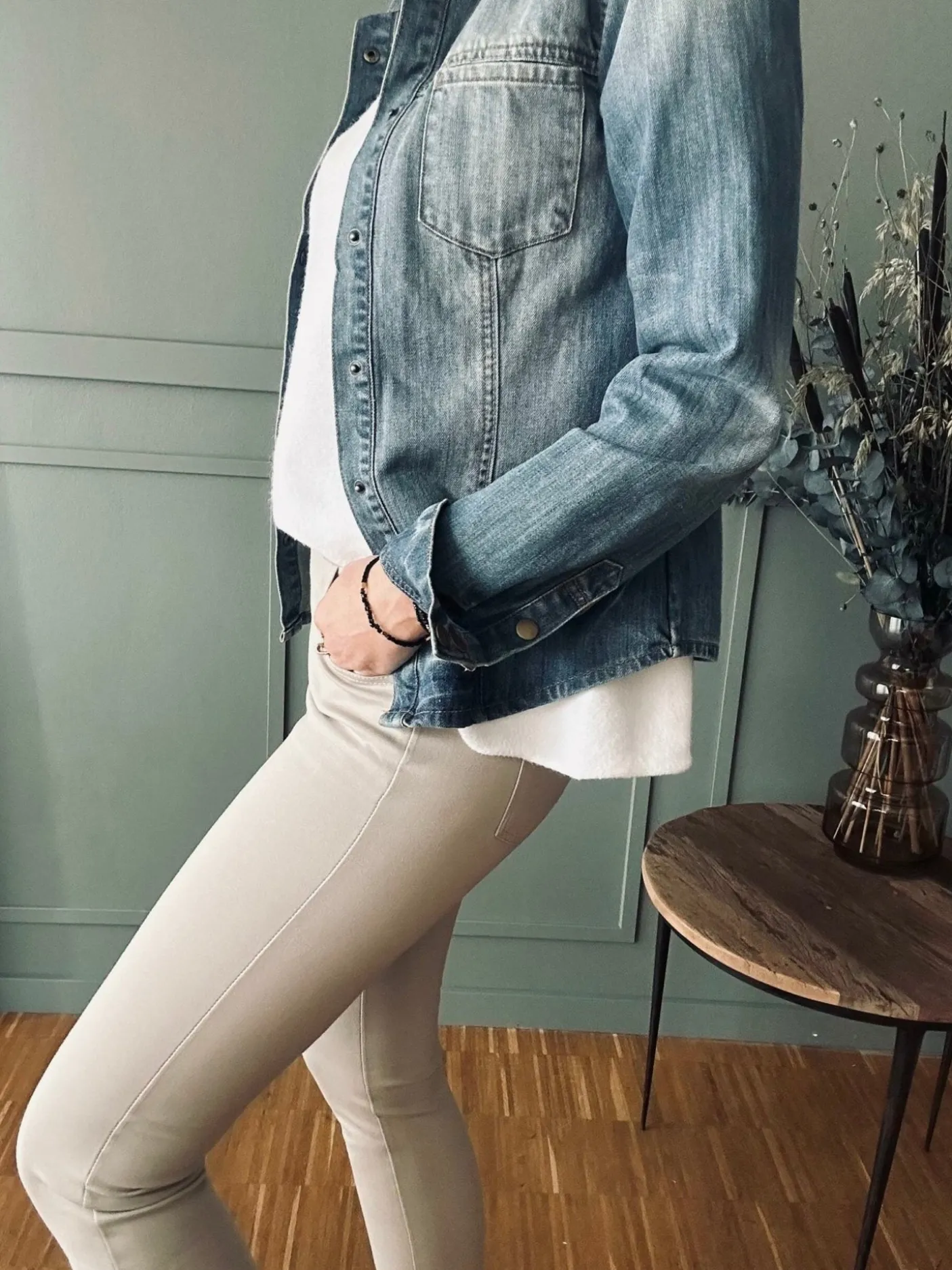 Leggings Plus size 38-50 Beige