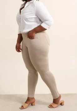 Leggings Plus size 38-50 Beige