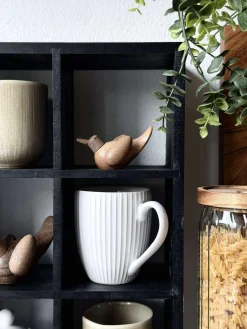 Liggende Fugl - Amber Brun Lille