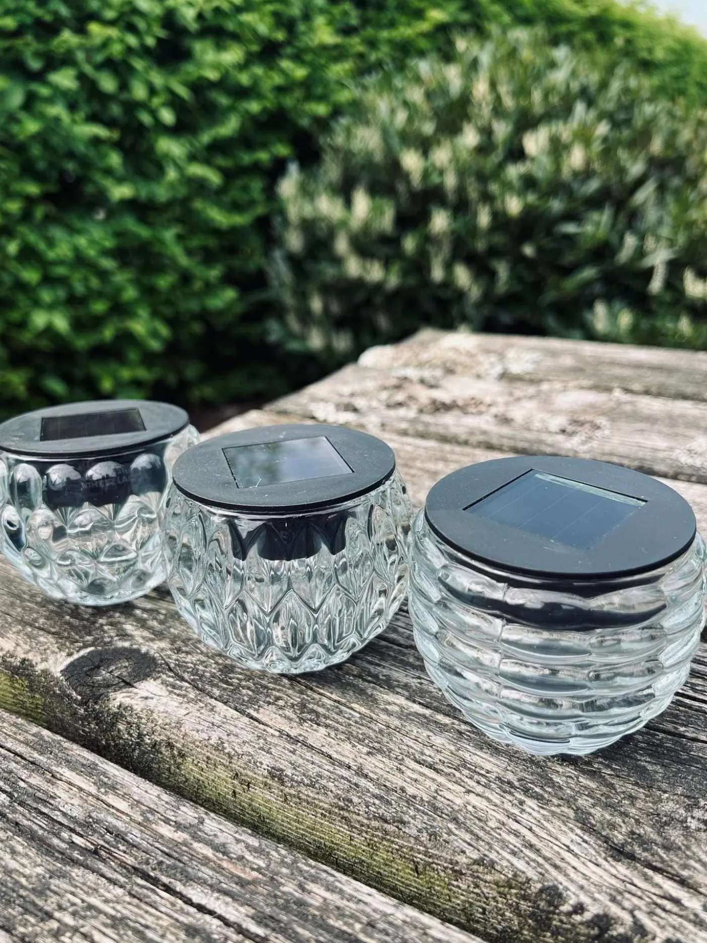 Lysestage med solceller - Udendørs