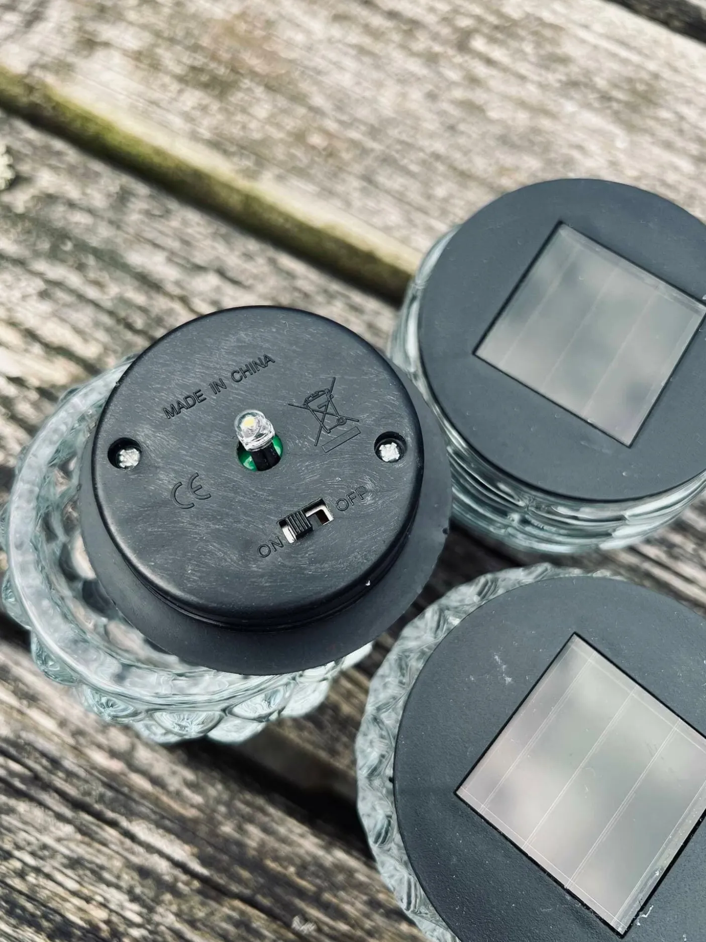 Lysestage med solceller - Udendørs