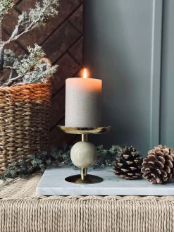 Lysestage NOYA 10 cm - mint