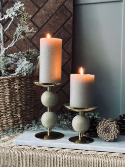 Lysestage NOYA 10 cm - mint