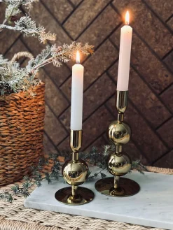 Lysestage NOYA - Gold 20 cm