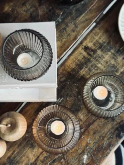 Lysestage til fyrfadslys - COLOR MIX