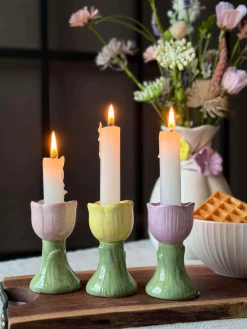 Lysestage Tulipan - Flere farver