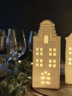 Lyshus med led - WHITE MIX