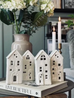 Lyshus med led - WHITE MIX