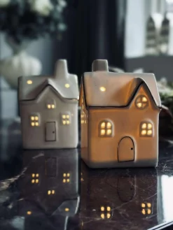 Lyshus med led lys - WHITE MIX