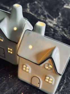 Lyshus med led lys - WHITE MIX