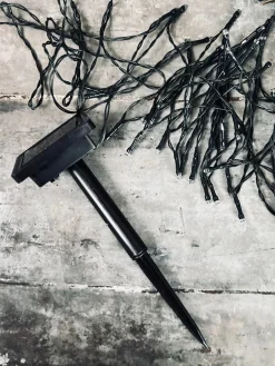 Lyskæde med 60 led lys - solceller - Ekstra kraftig