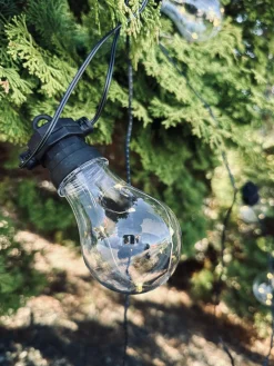 Lyskæde med Batteriboks – Til inde og ude