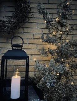 Lyskæde med solceller - Ekstra kraftig med 100 led lys