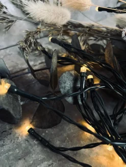 Lyskæde med solceller - Ekstra kraftig med 100 led lys