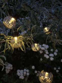 Lyskæde NINNA med solceller