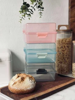 Madkasse med opdelte rum - Aqua