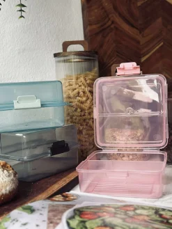 Madkasse med opdelte rum - Rose