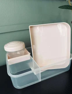 Madkasse med tilbehør - Color mix