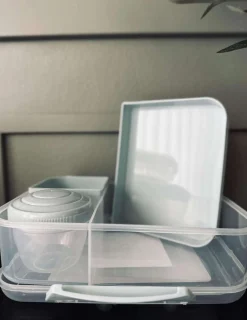 Madkasse med tilbehør - Color mix