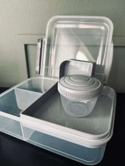 Madkasse med tilbehør - Color mix