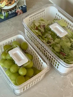 Madopbevaring med dræn - 3600ml