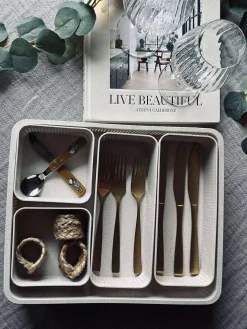 Makeup organiser Freja - Sæt med 5 dele