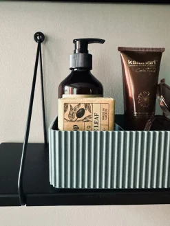 Makeup organiser med opdeling – Grå