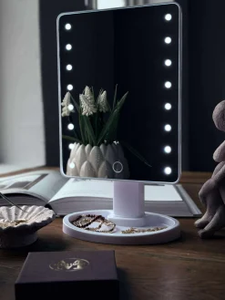 Makeup spejl med lys