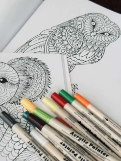 Malebog for voksne - Animal MIX