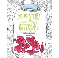 Malebog for voksne - Your Story Is Different