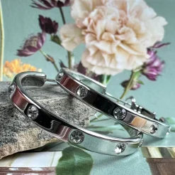 Mindy sæt m. armbånd og øreringe