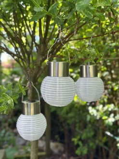 Mini lamper med solar - 3 stk.